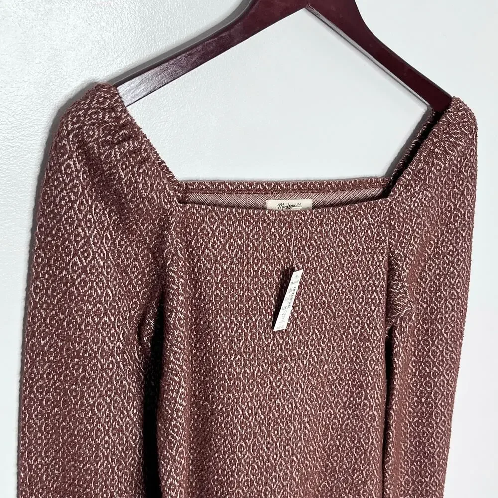 Madewell jacquard puff